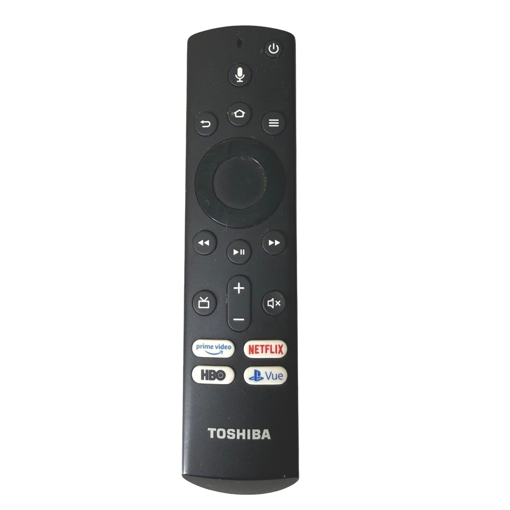 Toshiba Fire TV Voice Remote OS Black Alexa Netflix HBO Prime PS Vue CT-RC1US-19